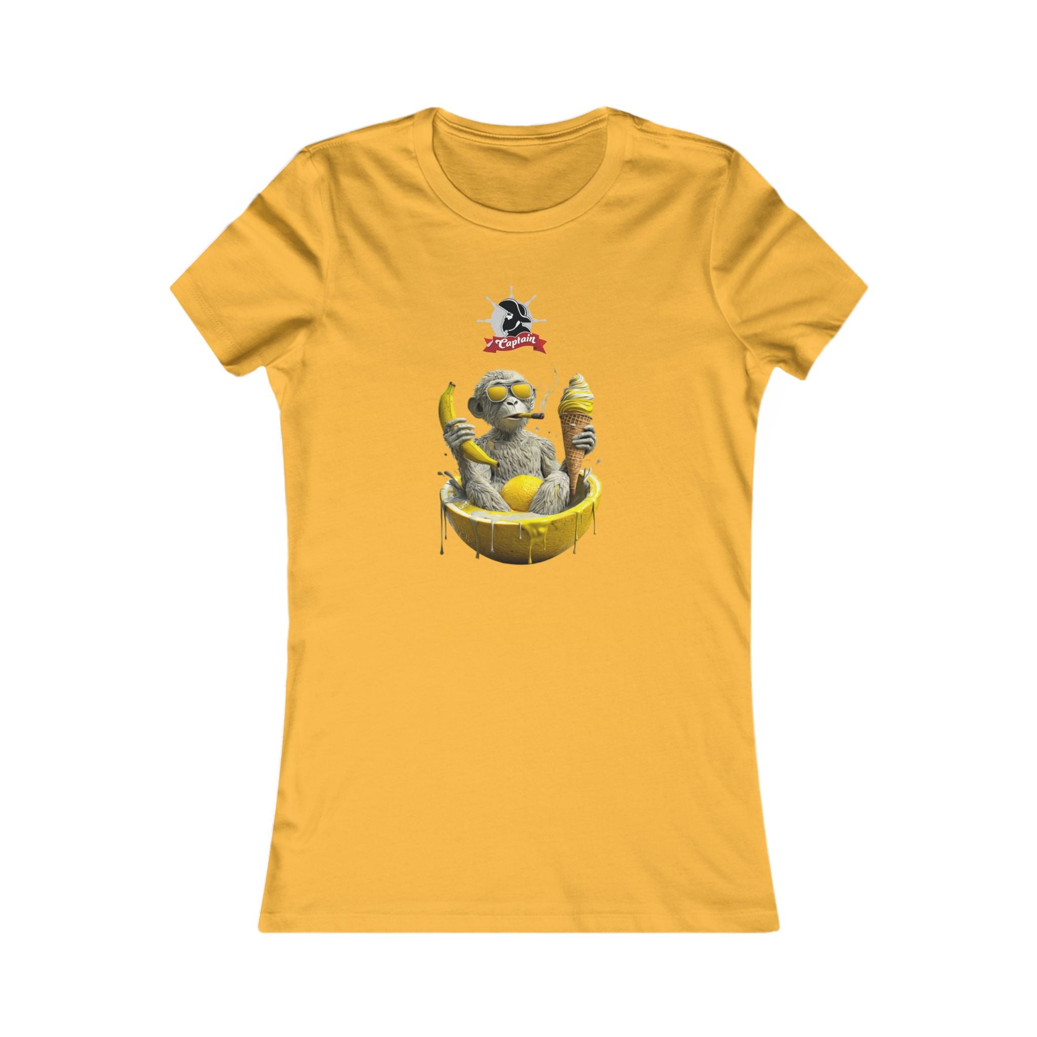 Lemon Banana Sherbet - T-Shirt - Womens Cut - 20 colors