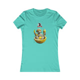 Lemon Banana Sherbet - T-Shirt - Womens Cut - 20 colors